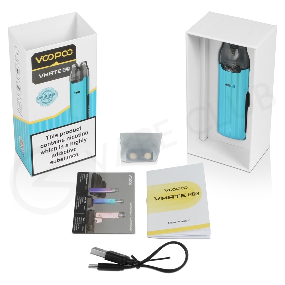 VOOPOO Vmate Pro Kit電子煙註油式小煙主機 | 可調瓦數 | 快充 | 智能芯片